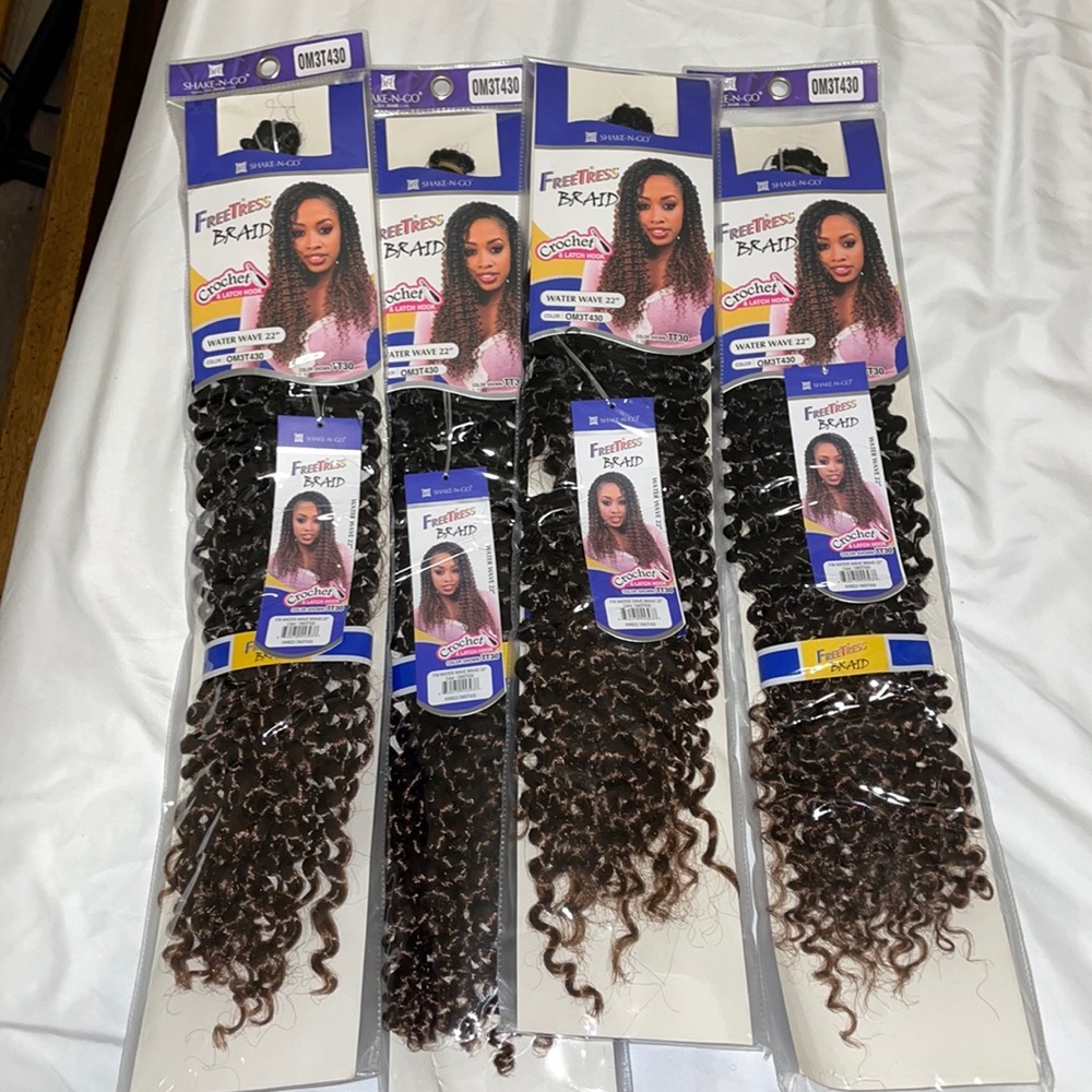 Freetress water wave hair